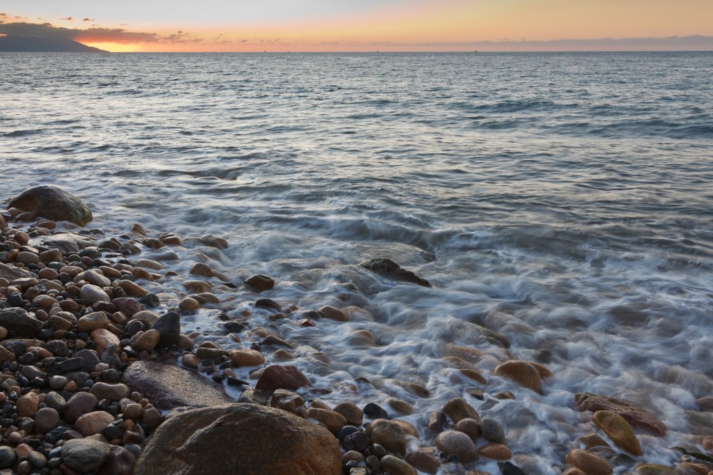 Banderas Bay at sunset