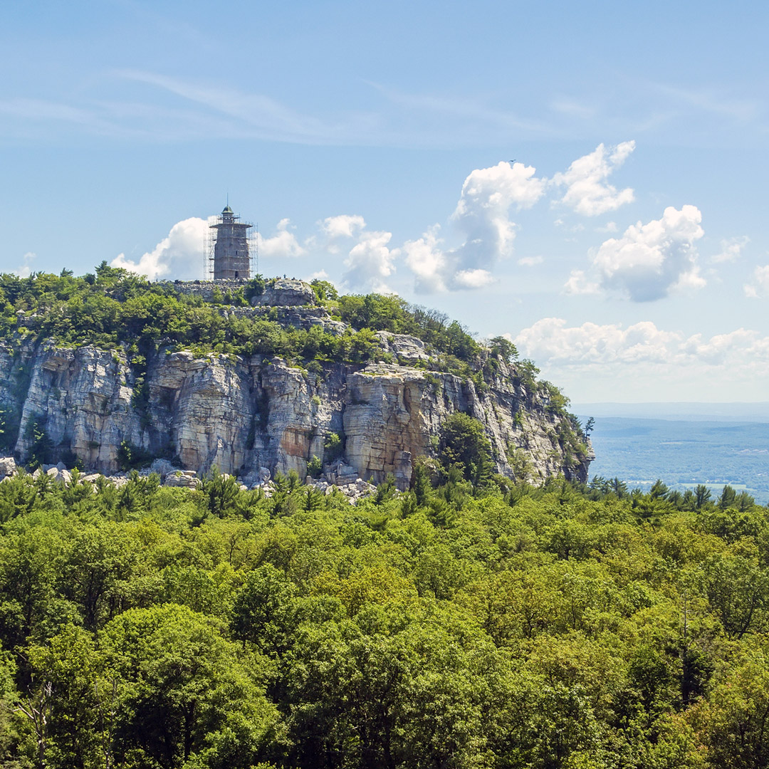 ridge in the shawangunk mountains