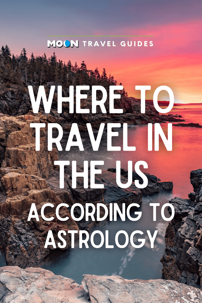 Where to travel in the US according to astrology